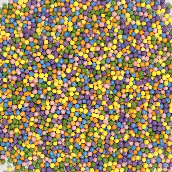 All Natural Matt Spring Nonpareils GMO Free and Fit Kosher