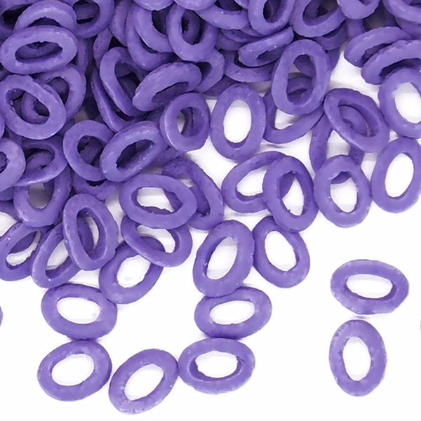 Purple Confetti Lifebuoy - Gluten Free Nuts Free Sprinkles Cake Decorations