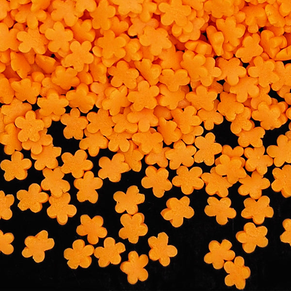 Orange Flower- Freeze Stable Soya Free Vegan Confetti Sprinkles