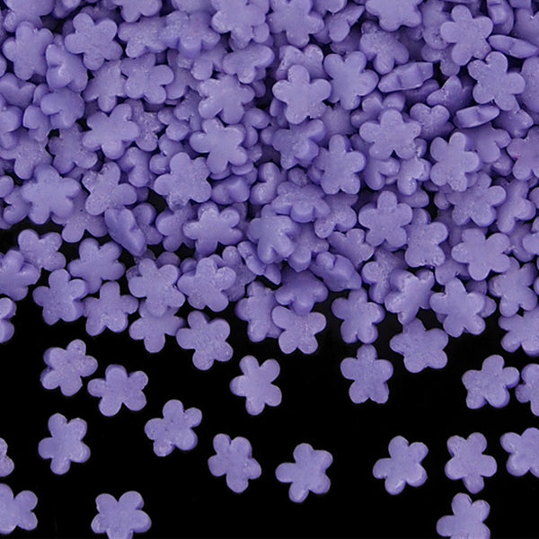 Purple Flower- Ice-cream Friendly Palm Oil Free Confetti Sprinkles