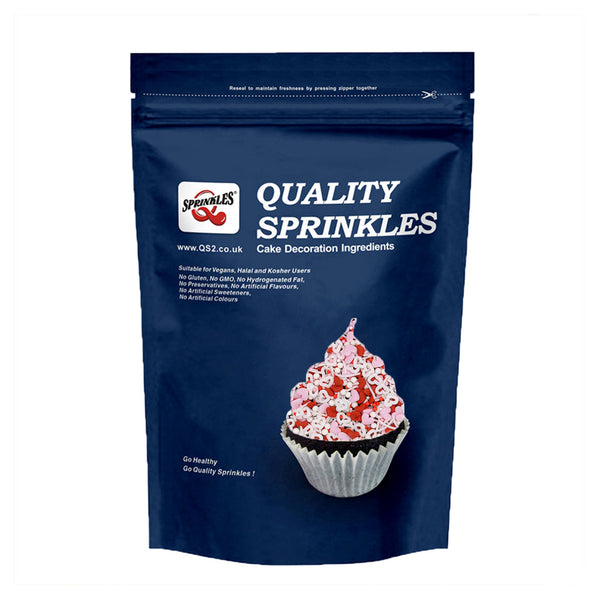 Girlish Heart - Nuts Free Kosher Certified Sprinkles Medley For Cake