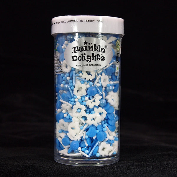 Snow Queen - Gluten Free Nuts Free Halal Certified Sprinkles Blend