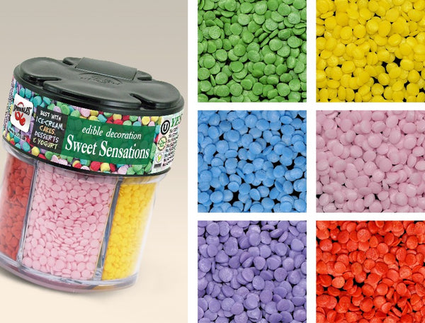 Sweet Dots - No GMOs No Soy Kosher Certified Sprinkles Cake Decoration