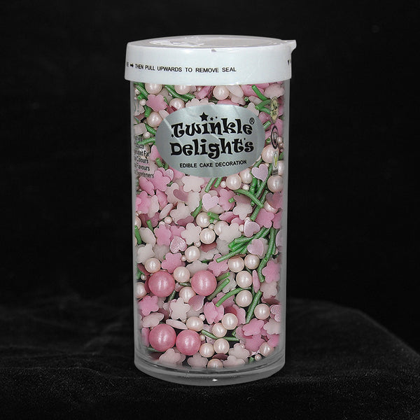 Cherry Blossom - Kosher Certified Natural Ingredients Sprinkles Medley