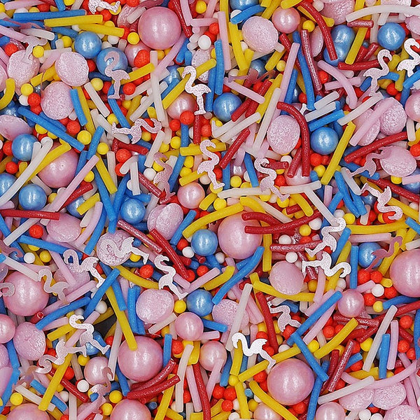 Flamingle Sprinkles - Gluten Free Nuts Free Sprinkles Blend For Cake