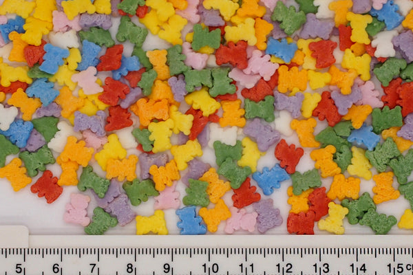 Yellow Confetti Bear - Soya Free Nuts Free Halal Certified Sprinkles