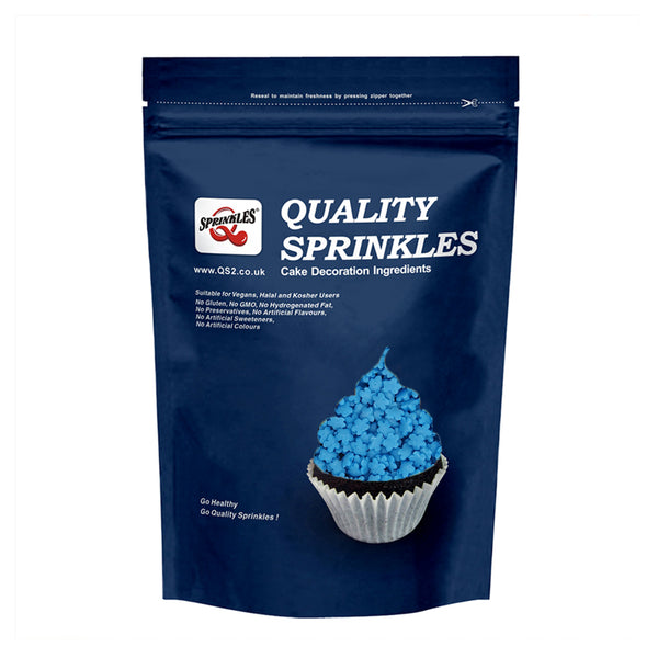 Blue Confetti Flower - Gluten Free Non Dairy Halal Certified Sprinkles