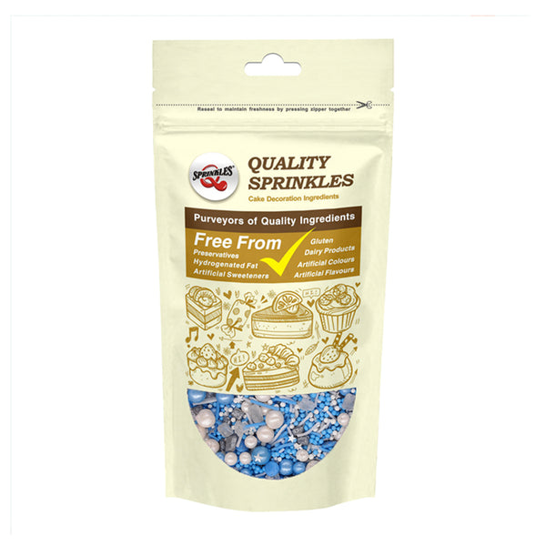 Blue Ocean - Gluten Free Nuts Free Halal Certified Sprinkes Blend