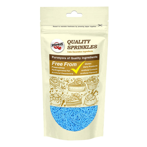 Blue Jimmies - No Nut Dairy Free Clean Lable Halal Certified Sprinkles