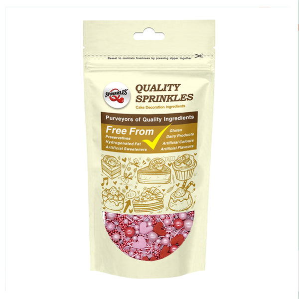 Blush - No Nuts Kosher Certified Clean Label Sprinkles Mix Cake Decor