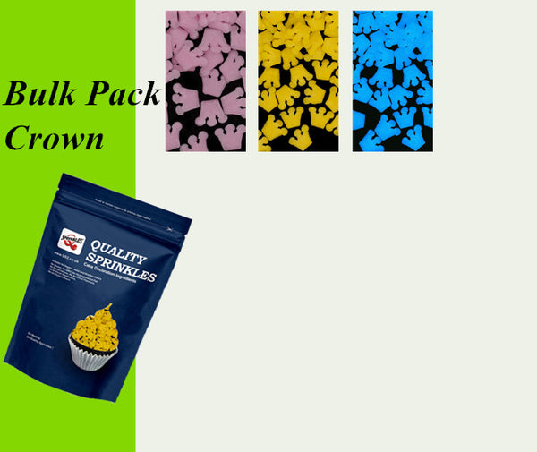 Bulk Pack Confetti Crown - Gluten Free Nuts Free Clean Label Sprinkles