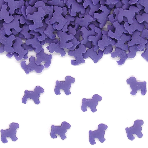 Purple Confetti Dog- Gluten Free Nuts Free Sprinkles Cake Decorations