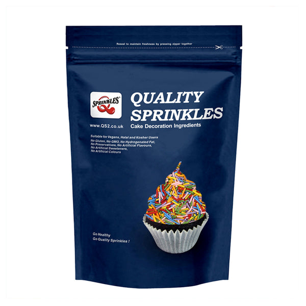 Enchanted Rainbow Jimmies - Soya Free Vegan Sprinkles Cake Decorations