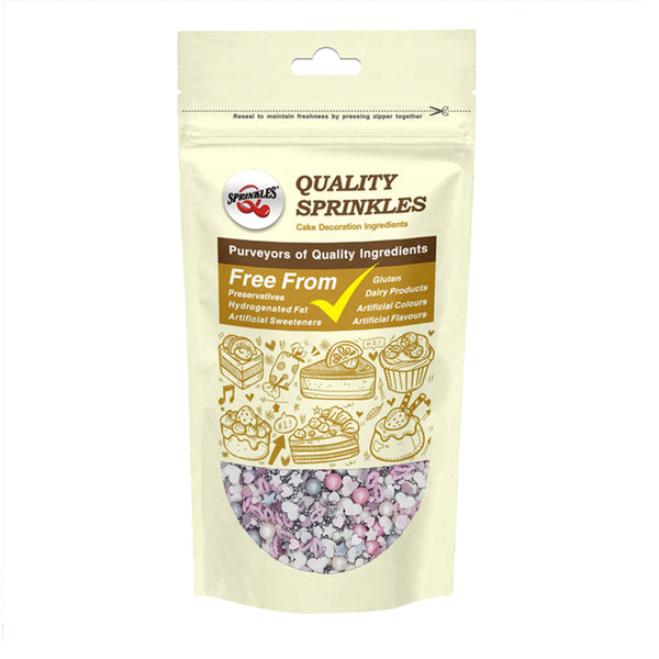 Flipped - Nut Free Natural Ingredient Sprinkles Medley Cake Decoration