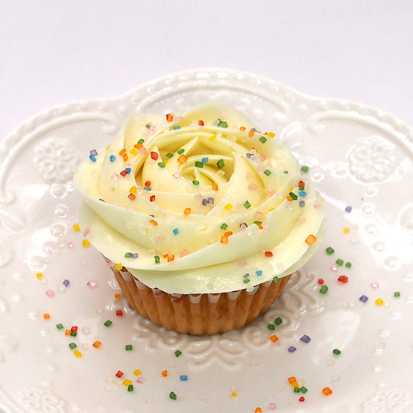 Rainbow Sugar Crystals - Dairy Free Clean Label Sprinkles For Cake