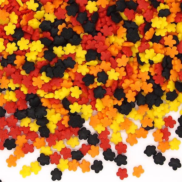 Halloween Confetti Flower - Gluten Free Vegan Sprinkles Cake Decor