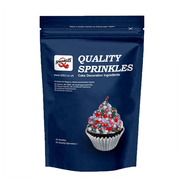 Holly Berry - No Gluten No Dairy Clean Lable Sprinkles Mix Cake Decor