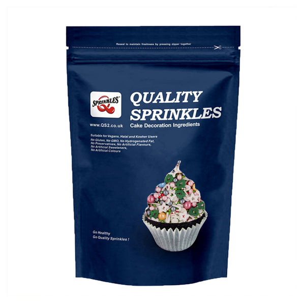 Jolly Holiday - Non Dairy Natural Ingredients Vegan Sprinkles Mix