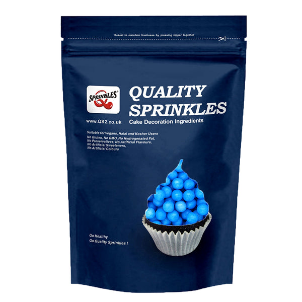 Bulk Pack 8mm Matt Pearls - Gluten Free Clean Lable Sprinkles For Cake