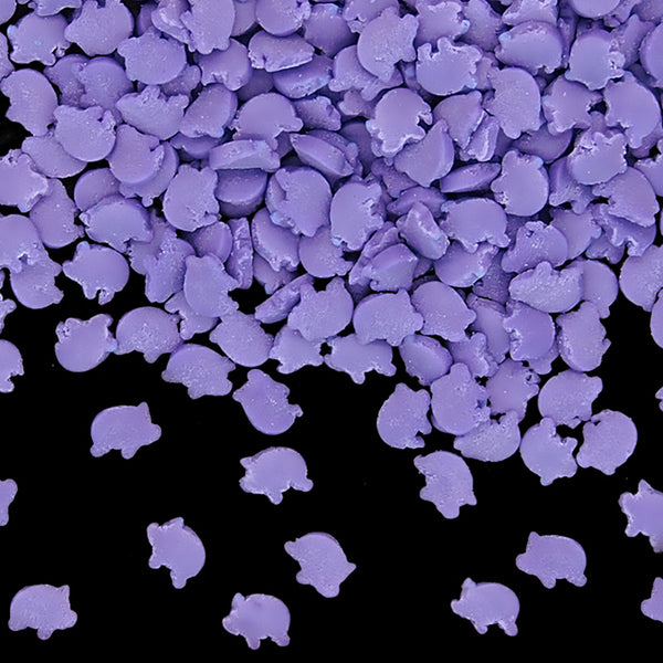 Purple Confetti Pig - Soya Free Halal Certified Sprinkles Cake Decor