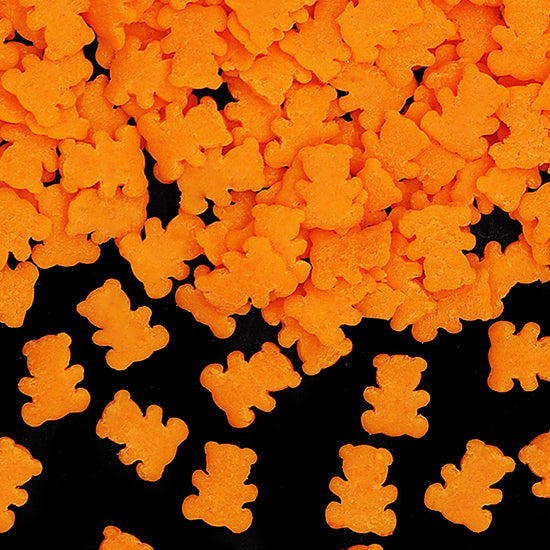 Orange Confetti Bear - Gluten Free Natural Ingredients Sprinkles