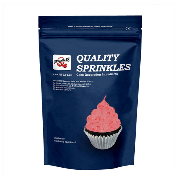 Pink Sparkling Sugar - No Gluten Soya Free Halal Certified Sprinkles