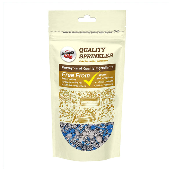 Polaris - Dairy Free Non GMO Halal Sprinkles Blend Cake Decoration