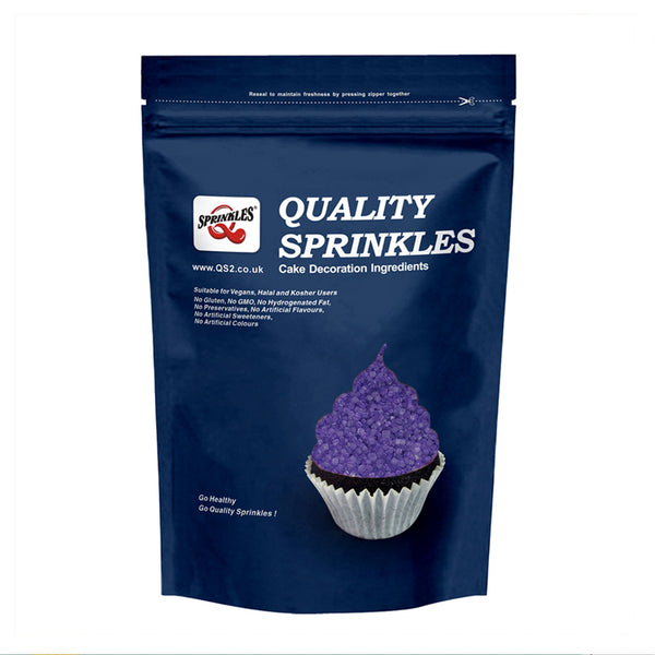 Bulk Pack Sugar Crystals - No Gluten Clean Label Sprinkles For Cakes