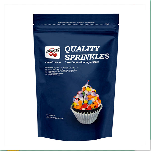 Rainbow Confetti Flower - Dairy Free Kosher Certified Vegan Sprinkles