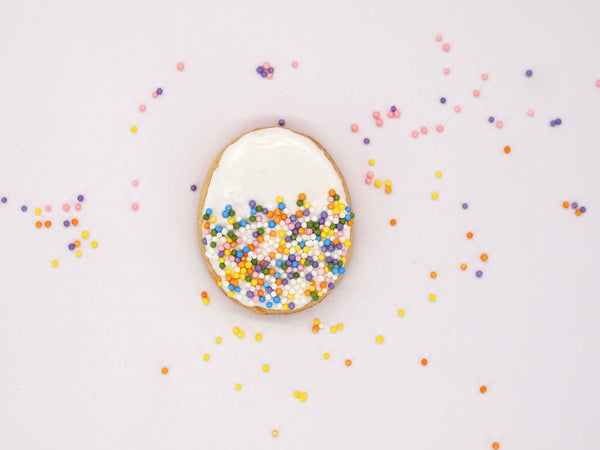 Rainbow Nonpareils - Soya Free Natural Ingredient Vegan Cake Sprinkles