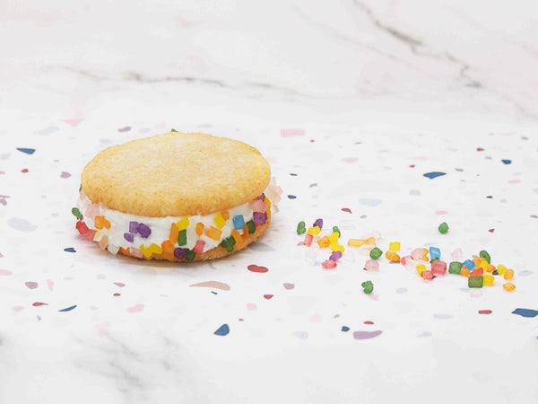 Rainbow Sparkling Sugar - Dairy Free No Soy Sprinkles Cake Decoration