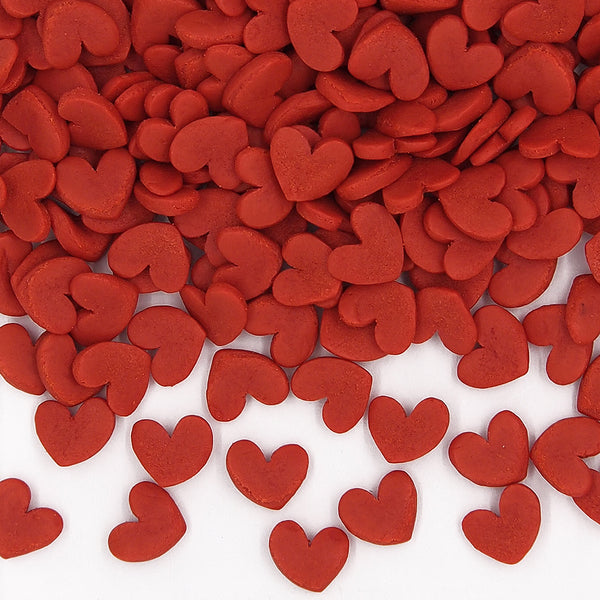 Bulk Pack Confetti Super Heart - Nuts Free Sprinkles Cake Decoration