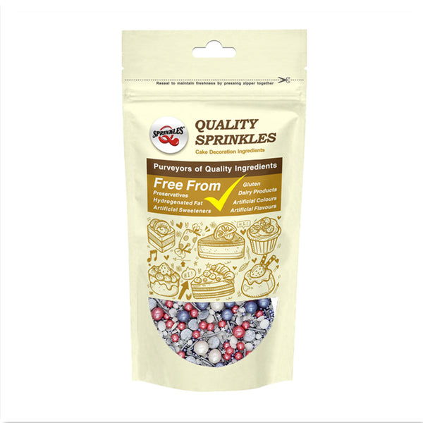 Rime Ice - Gluten Free Clean Lable Vegan Sprinkles Mix Cake Decoration