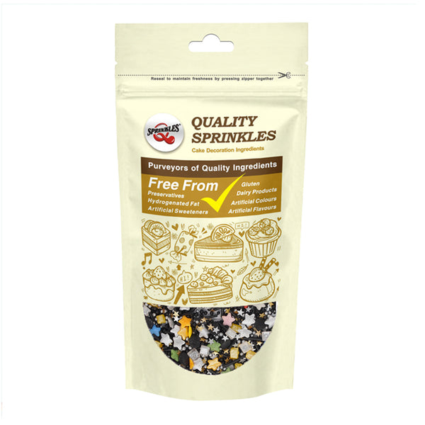 Rocking Star - Gluten Free Clean Lable Vegan Sprinkles Mix Cake Decor