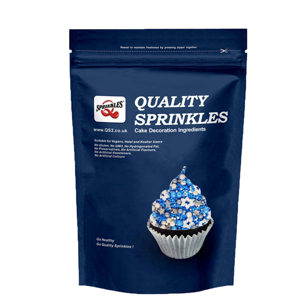 Romantic Winter - Nuts Free Gluten Free Halal Sprinkles Mix For Cake