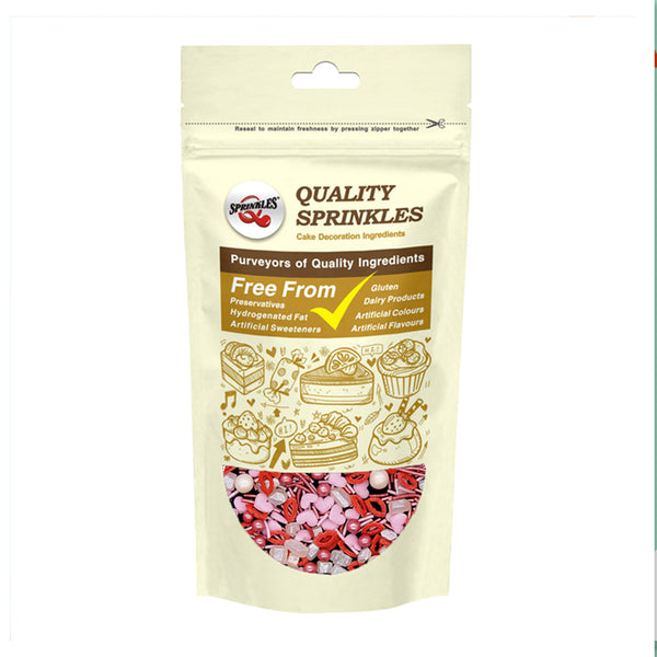 Secrect Kisses - Dairy Free Kosher Certified Sprinkles Medley For Cake