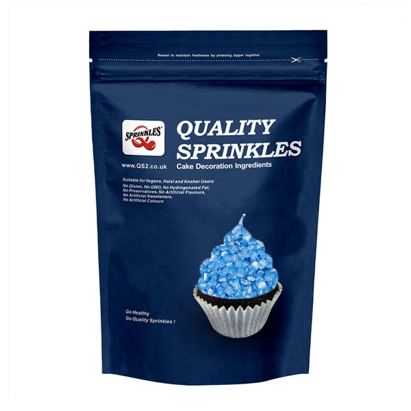 Shimmer Blue Sparkling Sugar - No Dairy Halal Certified Sprinkles