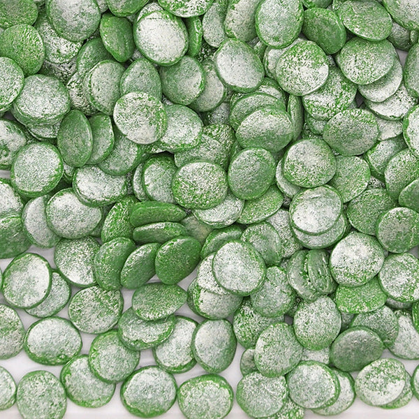 Shimmer Green Confetti 10MM Big Sequins - Clean Lable Vegan Sprinkles