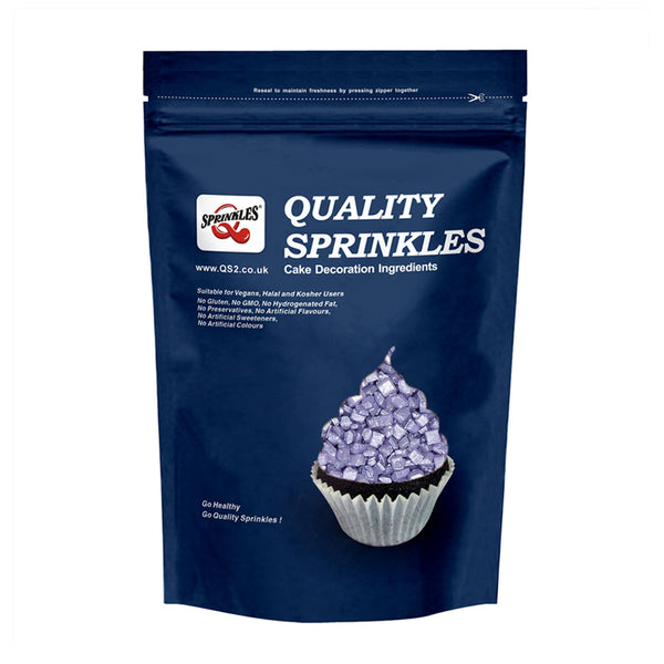 Shimmer Purple Sparkling Sugar - No Soya No Nuts Clean Label Sprinkles