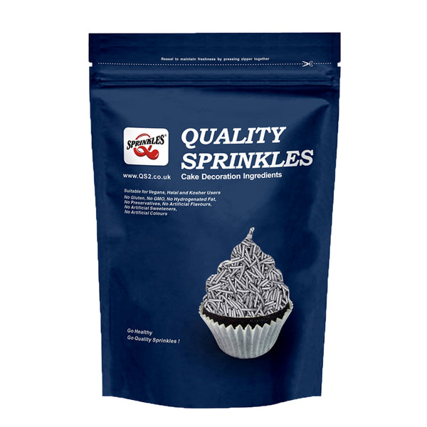 Bulk Pack Gold & Silver Sprinkles - Non Dairy Vegan Sprinkles For Cake