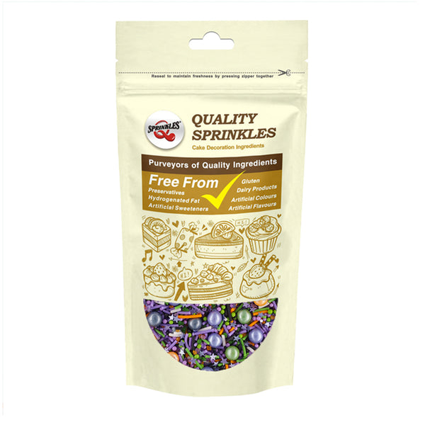 Spooky Shadow - Nut Free Kosher Certified Clean Lable Sprinkles Medley