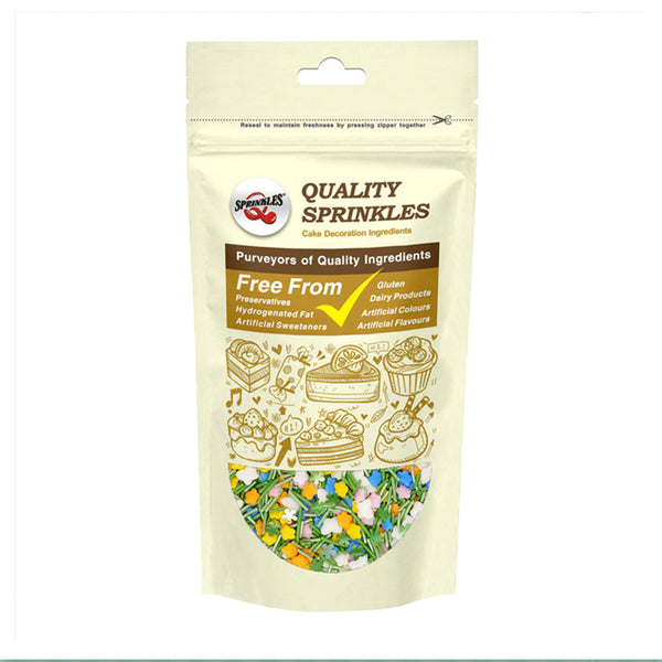 Spring Flower - Nuts Free Soya Free Clean Lable Sprinkles Medley