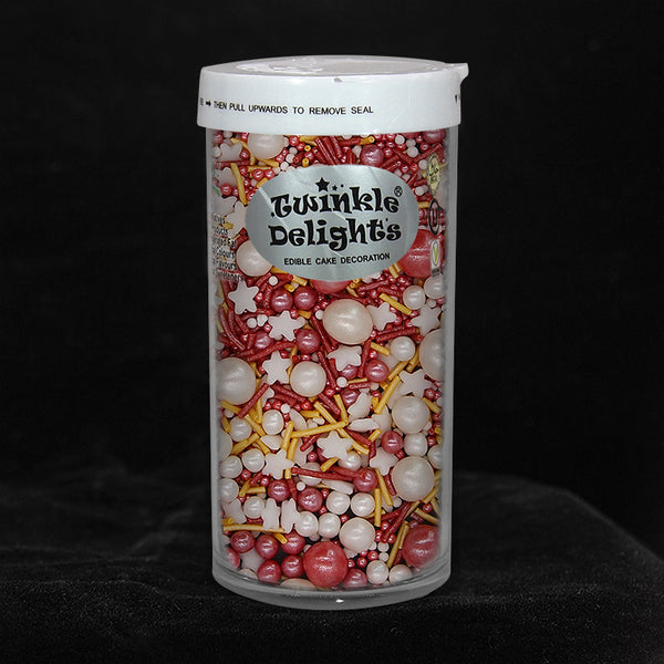 Christmas Crackers - Gluten Free Vegan Sprinkles Mix Cake Decoration