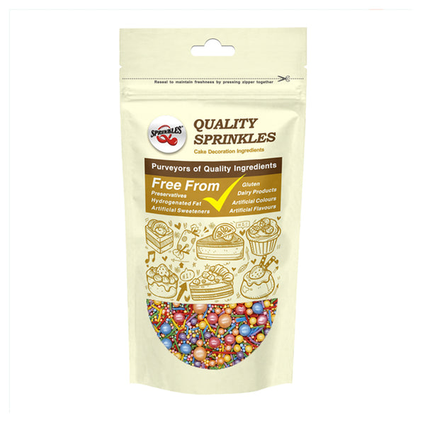 Chasing Rainbows - No Dairy Kosher Certified Sprinkles Medley For Cake