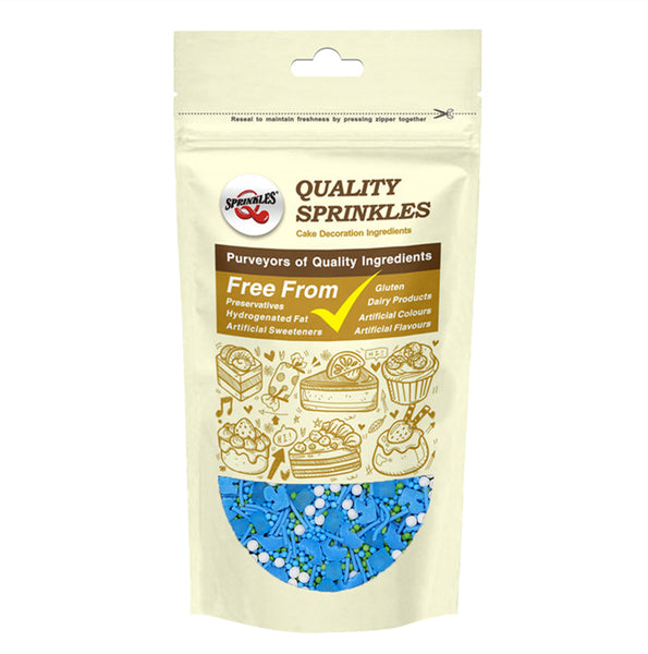 Ocean Odassey - Dairy Free Halal Certified Sprinkles Medley Cake Decor