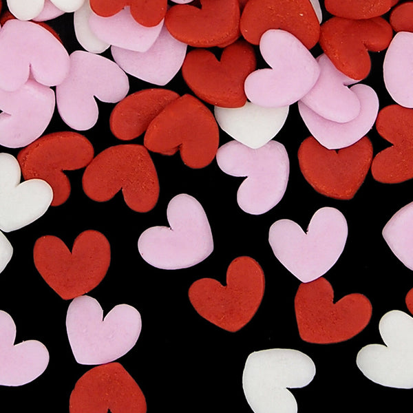 Valentine Confetti Super Heart - No Nuts Natural Ingredients Sprinkles