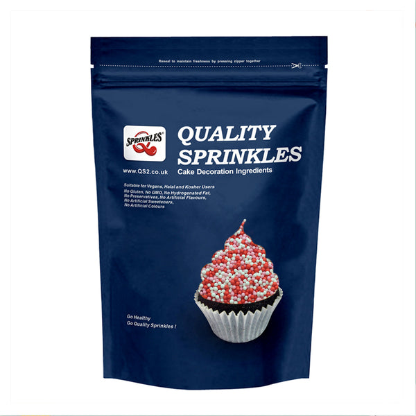 Bulk Pack Nonpareils - Soy Free No Nut Vegan Sprinkles Cake Decoration