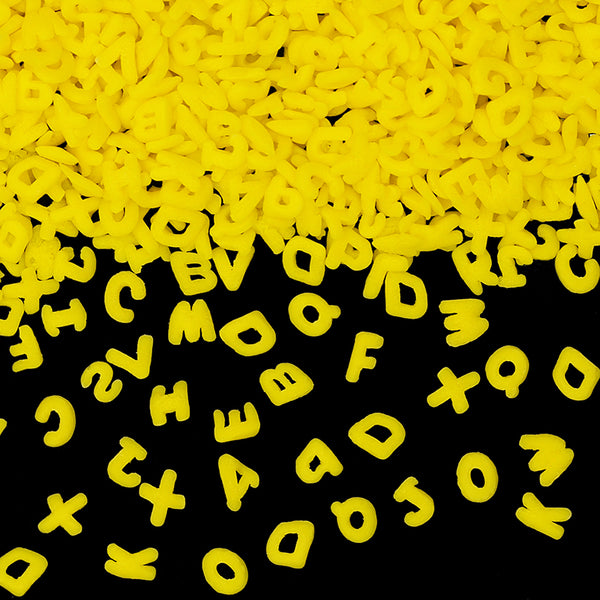 Bulk Pack Confetti Alphabet - Gluten Free Nuts Free Sprinkles For Cake