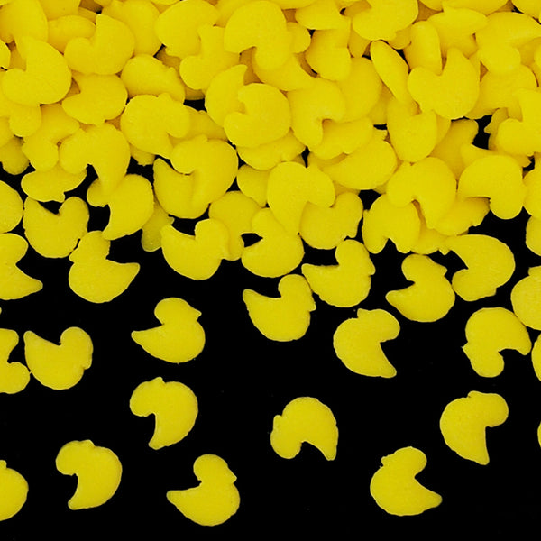 Yellow Confetti Duck - Kosher Certified Soya Free Sprinkles Cake Decor