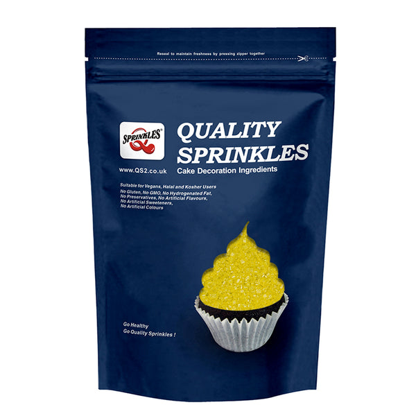 Bulk Pack Sugar Crystals - No Gluten Clean Label Sprinkles For Cakes